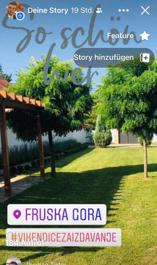 Villa Vikendica Lesic Cortanovci Esterno foto